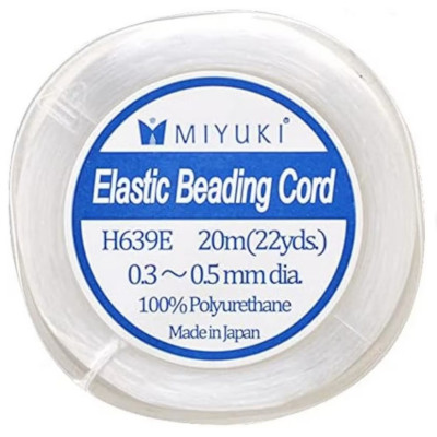 Miyuki pruženka plochá 0.3 - 0.5mm (20m)