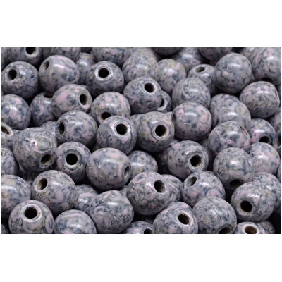Korálky kuličky 4347 (8 mm) - dírka 2mm
