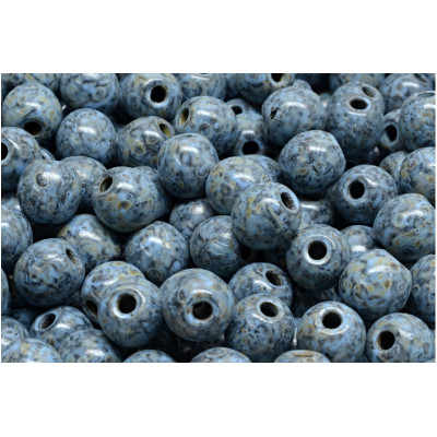Korálky kuličky 4351 (8 mm) - dírka 2mm