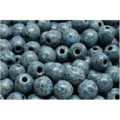 Korálky kuličky 4352 (8 mm) - dírka 2mm