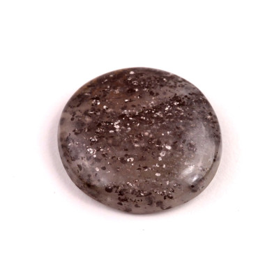 Kabošon Black Sunstone č.3868 (26x26x6mm)