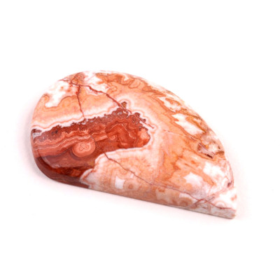 Kabošon Rosetta Jaspis č.3909 (38x22x5mm)