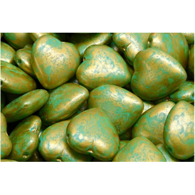 Srdce s dírkou nahoře č.4714 (15x16mm)