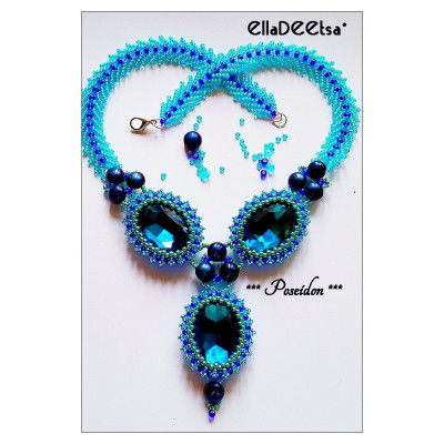 Náhrdelník Poseidon č.732 - stavebnice