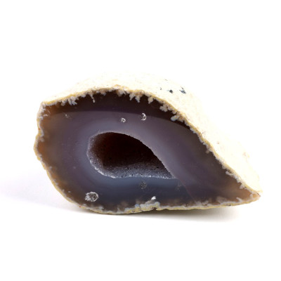 Geoda grey achát č.3 - 296g