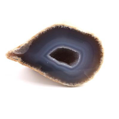 Geoda grey achát č.4 - 331g