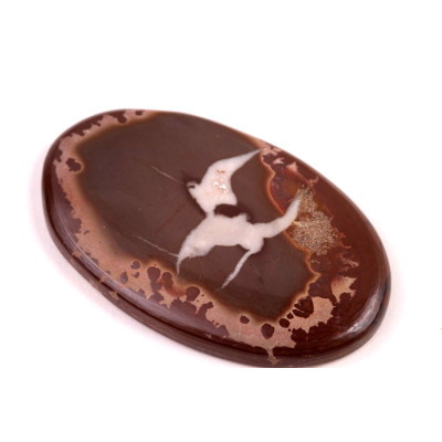 Kabošon Septarian č.313 (50x31x5mm)