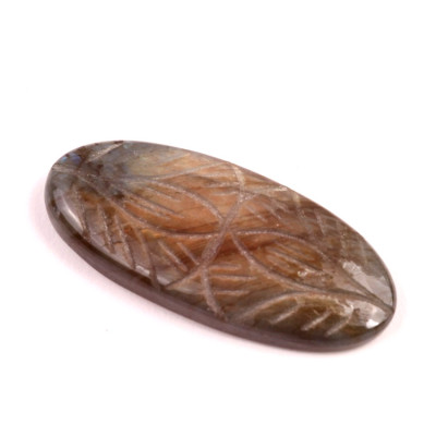 Kabošon Labradorite č.509 (55x25x8mm)