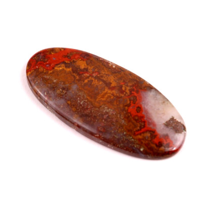 Kabošon Seam Agate č.3913 (57x26x5mm)