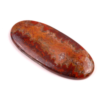 Kabošon Seam Agate č.3923 (55x24x6mm)