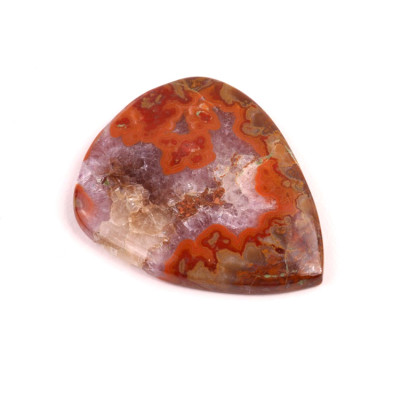 Kabošon Seam Agate č.3924 (41x33x5mm)