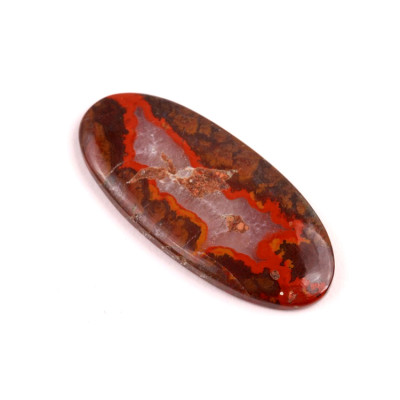 Kabošon Seam Agate č.3927 (48x22x4mm)