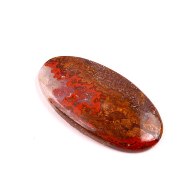 Kabošon Seam Agate č.3928 (51x26x6mm)