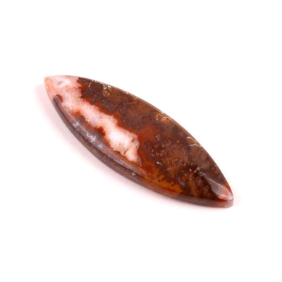 Kabošon Seam Agate č.3931 (52x18x6mm)