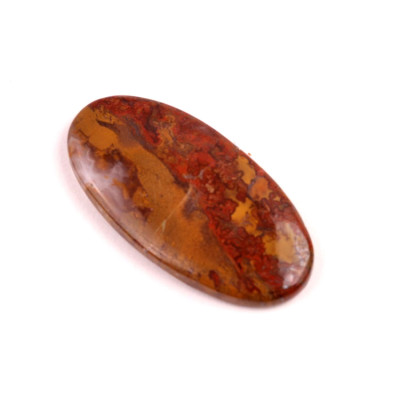 Kabošon Seam Agate č.3932  (45x22x5mm)