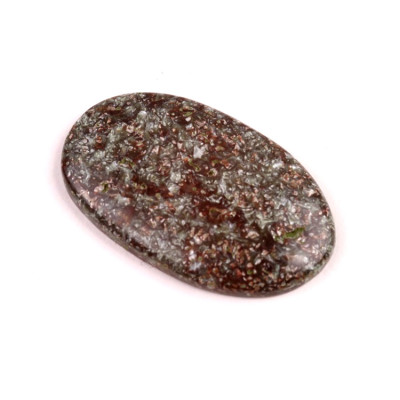 Kabošon Seraphinite č.3962 (40x24x5mm)