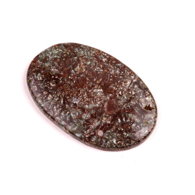 Kabošon Seraphinite č.3967 (46x31x5mm)