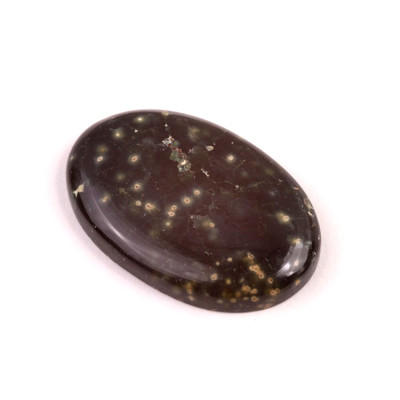 Kabošon Green Ocean Jasper č.3984 (40x26x6mm)