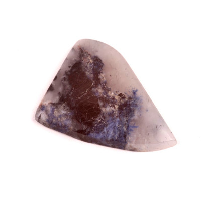 Kabošon Blue Dumotorite quartz č.4006  (40x31x5mm)