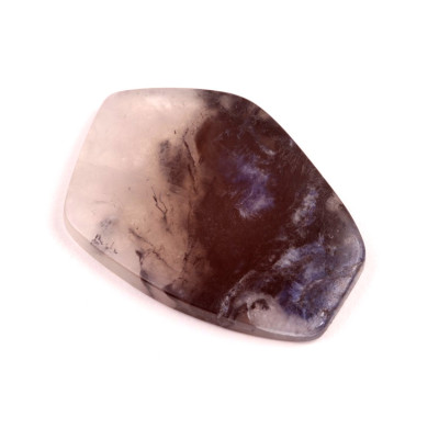 Kabošon Blue Dumotorite quartz č.4014 (48x33x6mm)