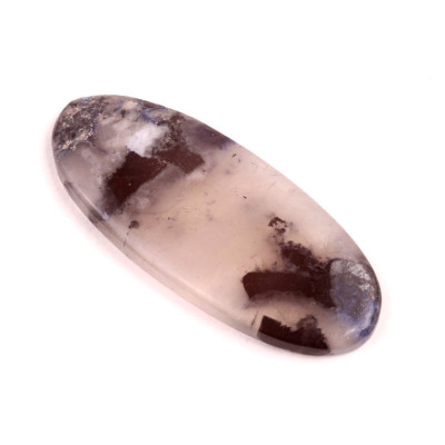 Kabošon Blue Dumotorite quartz č.4020 (59x24x5mm)