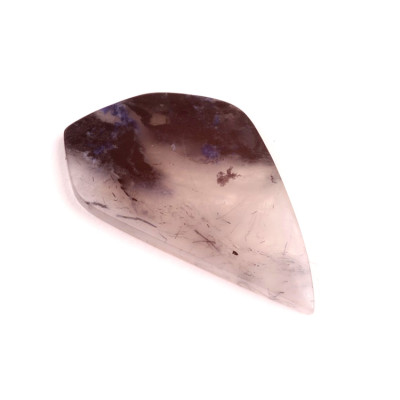 Kabošon Blue Dumotorite quartz č.4023 (53x30x5mm)