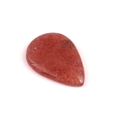 Kabošon Strawberry quartz č.572 (36x25x6mm)