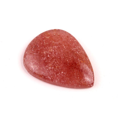 Kabošon Strawberry quartz č.604 (32x24x6mm)