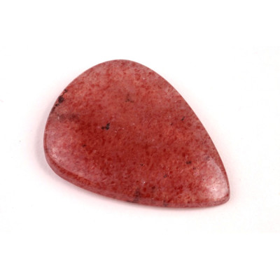 Kabošon Strawberry quartz č.610 (35x26x5mm)