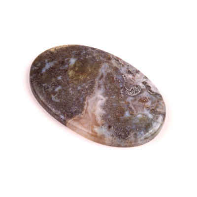 Kabošon Green Garden Quartz č.4059 (42x26x4mm)