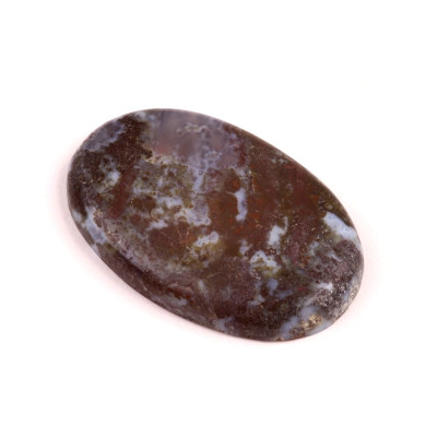 Kabošon Green Garden Quartz č.4064 (41x27x6mm)