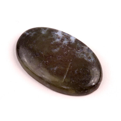 Kabošon Green Garden Quartz č.4069 (38x24x6mm)