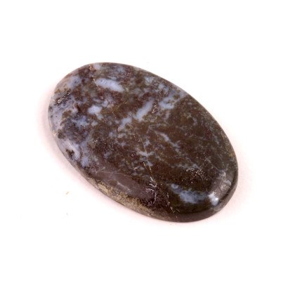 Kabošon Green Garden Quartz č.4073 (38x24x5mm)