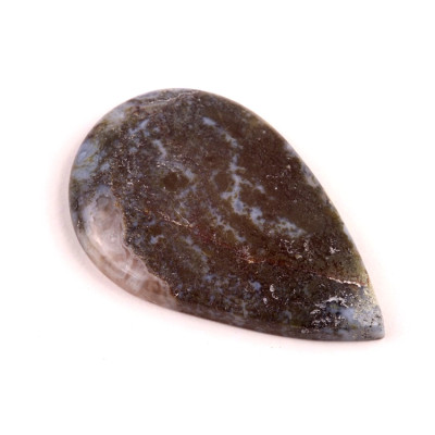 Kabošon Green Garden Quartz č.4074 (42x27x5mm)