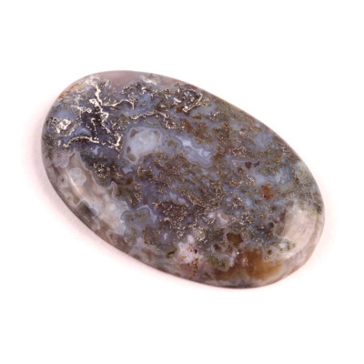 Kabošon Green Garden Quartz č.4076 (41x26x6mm)