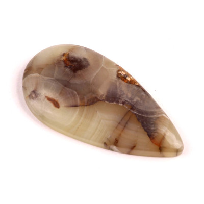 Kabošon Achát Yellow Botswana č.4103 (43x23x5mm)