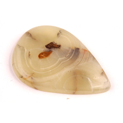 Kabošon Achát Yellow Botswana č.4108 (42x29x5mm)