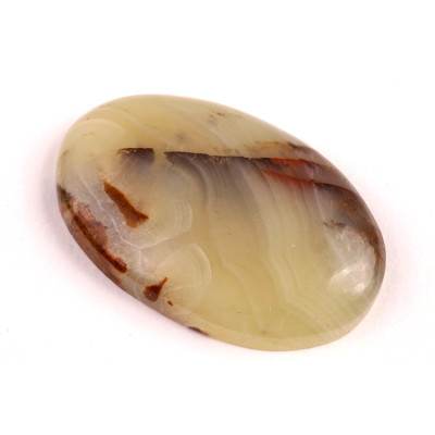 Kabošon Achát Yellow Botswana č.4113 (37x24x6mm)