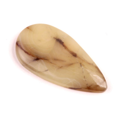 Kabošon Achát Yellow Botswana č.4117 (42x22x5mm)