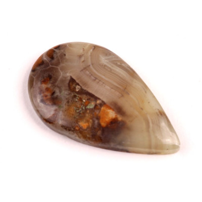 Kabošon Achát Yellow Botswana č.4120 (40x25x5mm)