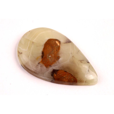 Kabošon Achát Yellow Botswana č.4123 (34x20x5mm)