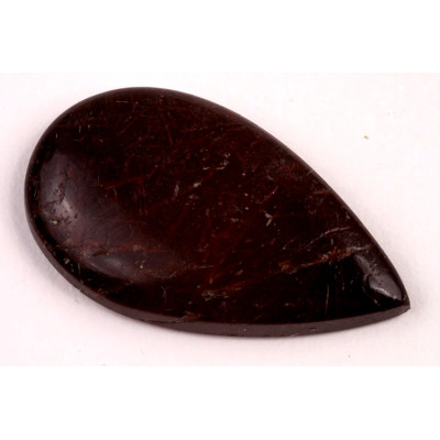 Kabošon Black Rutile č.4131 (38x22x6mm)