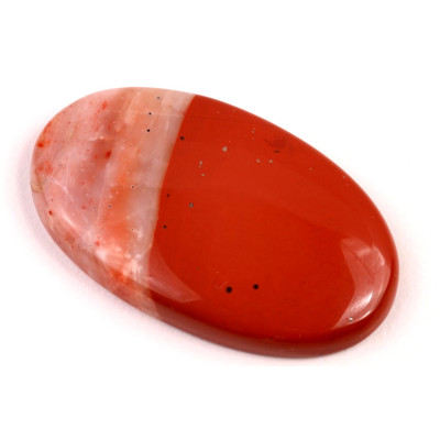 Kabošon Red Jaspis č.421 (42x25x6mm)