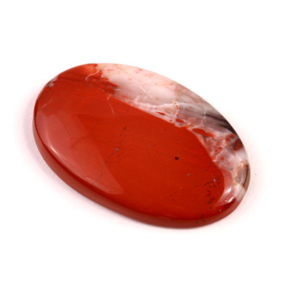 Kabošon Red Jaspis č.437 (39x25x6mm)