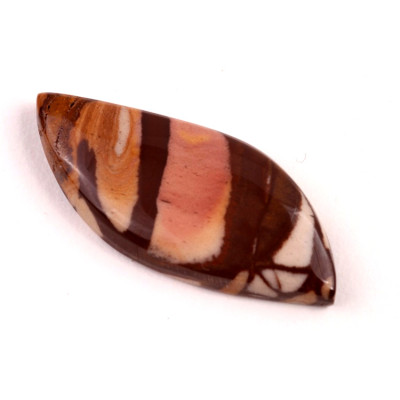 Kabošon Outback Jaspis č.4172 (39x17x6mm)