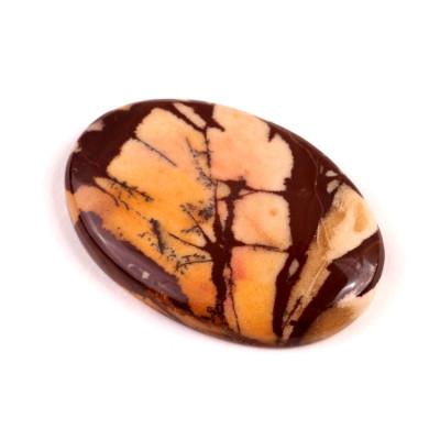 Kabošon Outback Jaspis č.4180 (39x27x6mm)