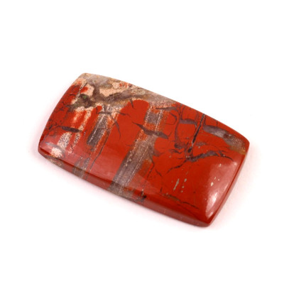 Kabošon Red River Jasper č.4188 (37x21x6mm)
