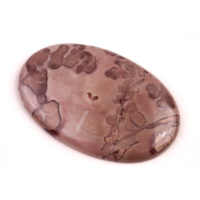 Kabošon Coffee Been Jasper č.4208 (40x25x4mm)