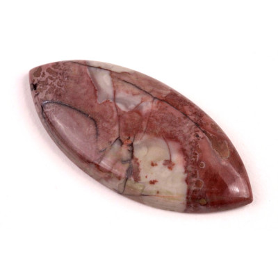 Kabošon Coffee Been Jasper č.4215 (45x21x6mm)