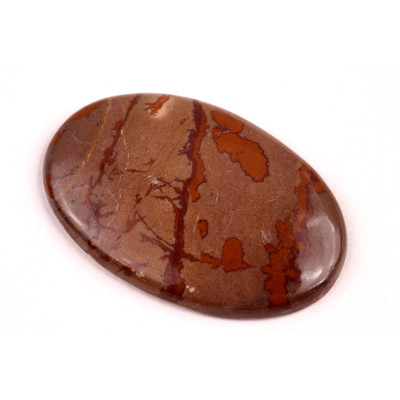 Kabošon Coffee Been Jasper č.4218 (38x25x4mm)